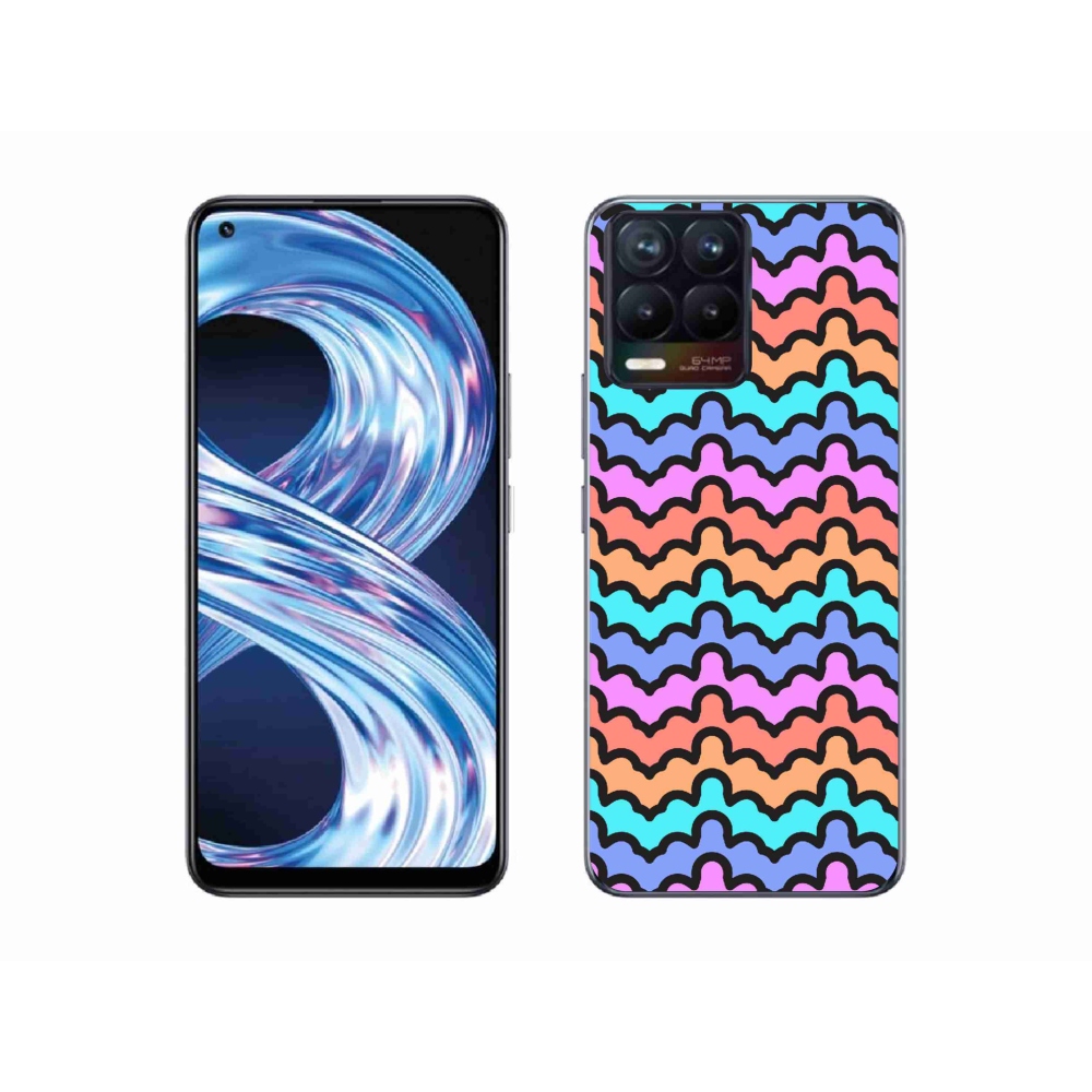 Gélový kryt mmCase na Realme 8 Pro - abstraktný motív 30