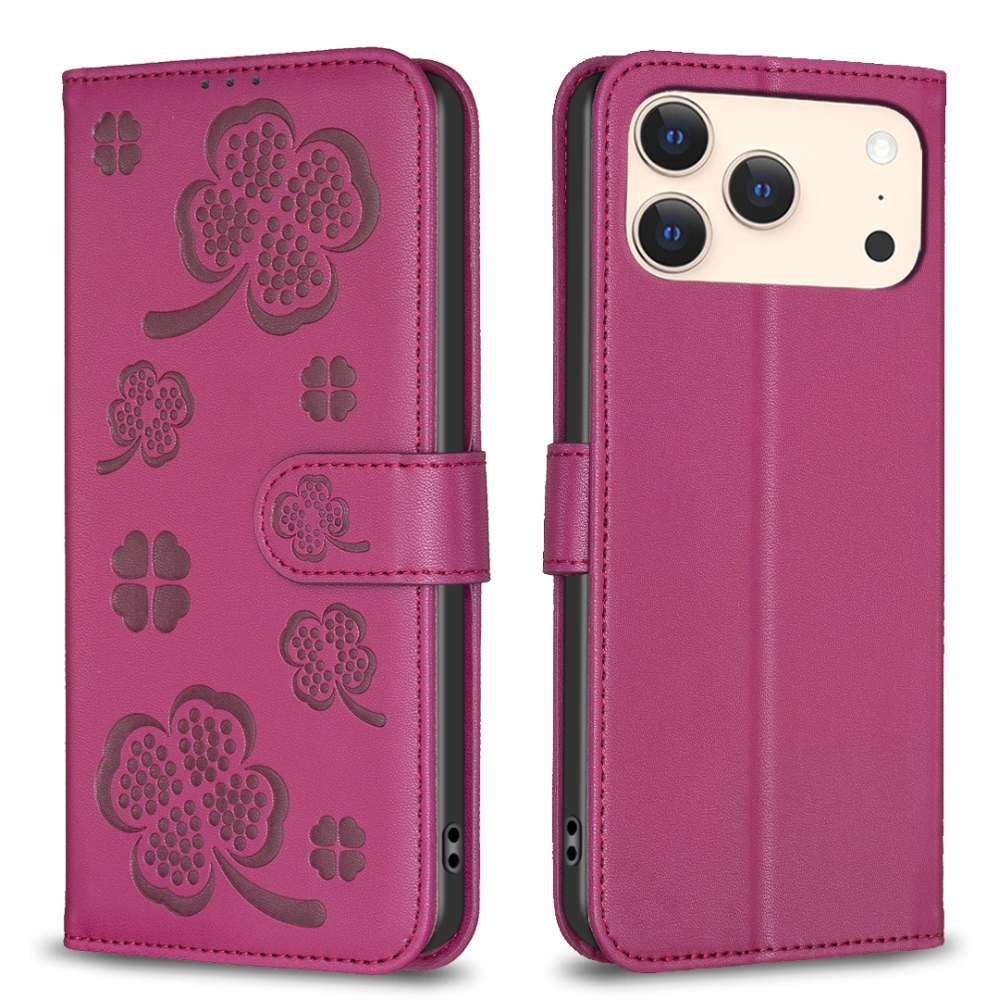 Clover knižkové púzdro na iPhone 17 Pro Max - rose