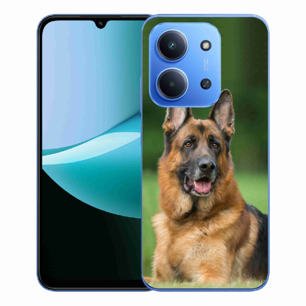 Gélový kryt mmCase na Xiaomi Redmi 15C 4G/5G (173mm) - nemecký ovčiak