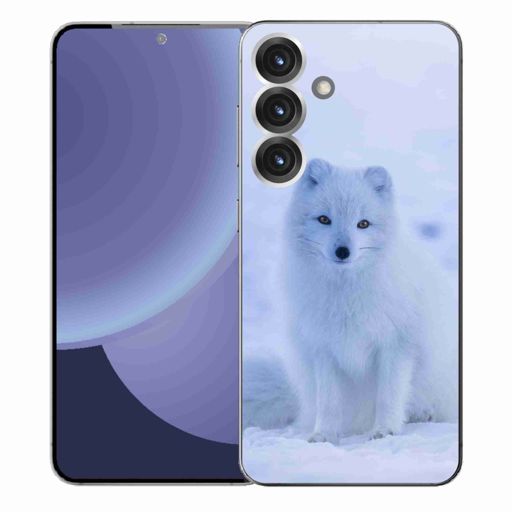 Gélový kryt mmCase na Samsung Galaxy S25+ - polárna líška