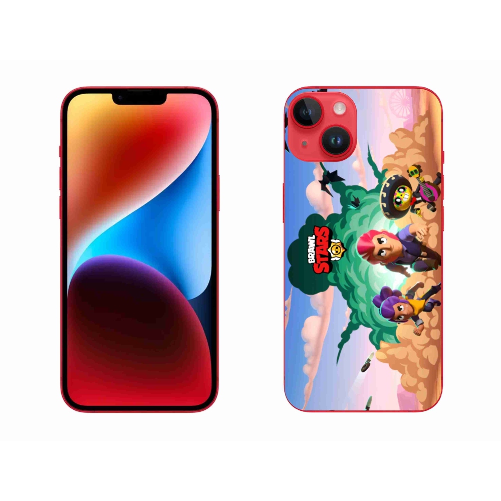 Gélový kryt mmCase na iPhone 14 Plus - brawl stars