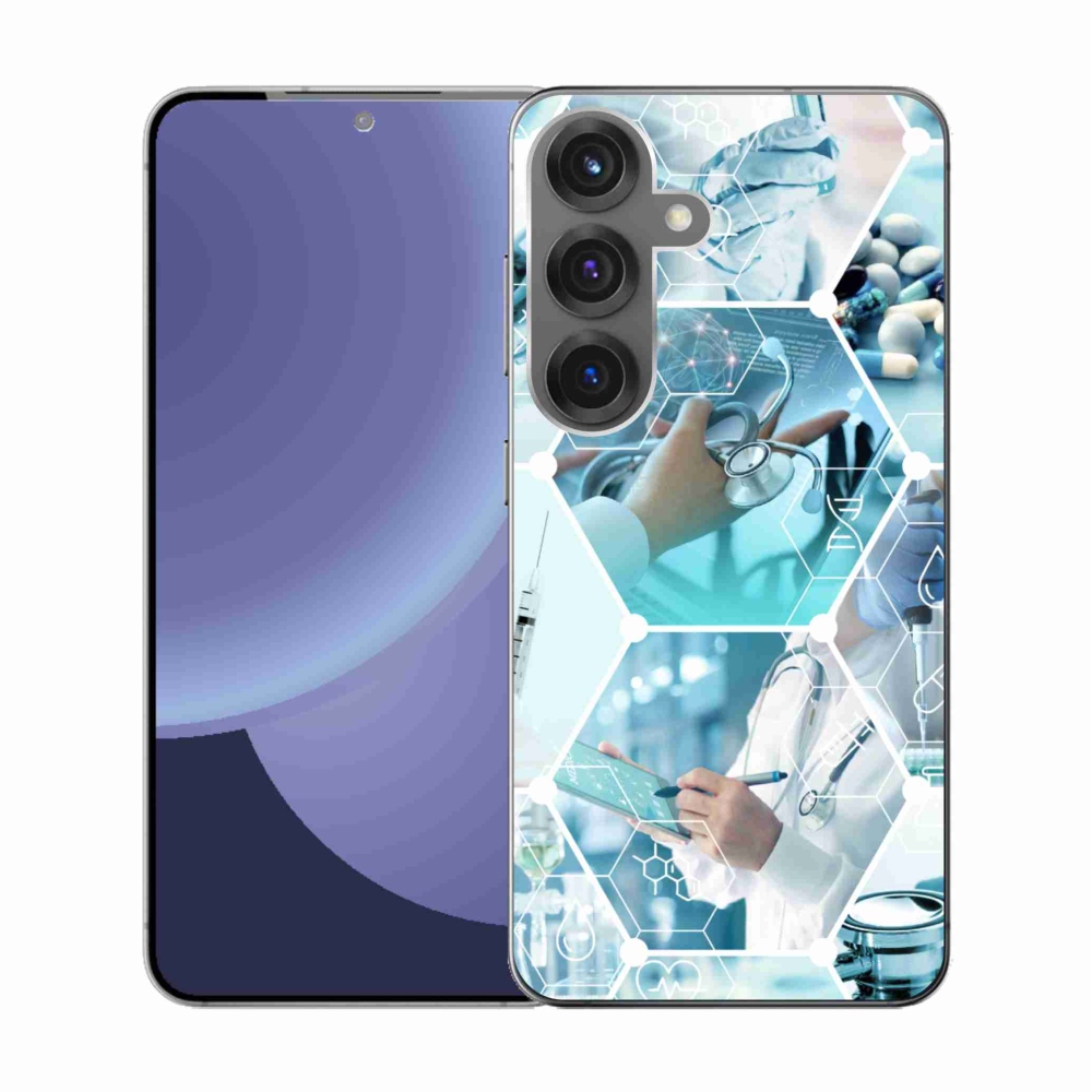 Gélový kryt mmCase na Samsung Galaxy S25 - zdravotníctvo