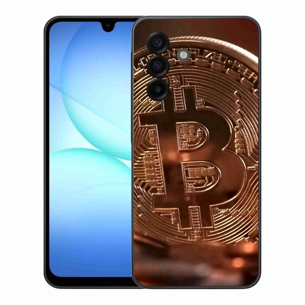 Gélový kryt mmCase na Samsung Galaxy A17 4G/5G - bitcoin