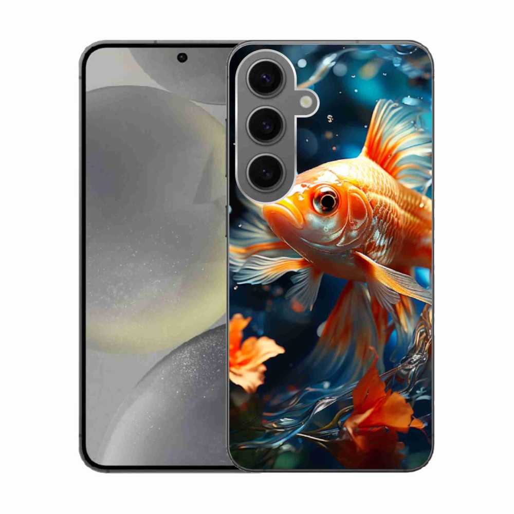 Gélový kryt mmCase na Samsung Galaxy S24 - rybka