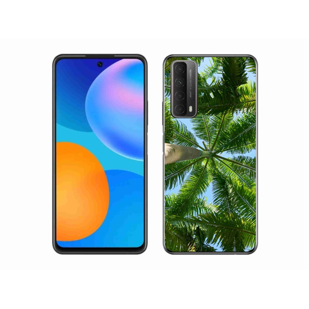 Gélový kryt mmCase na Huawei P Smart (2021) - palmy