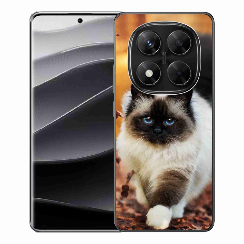 Gélový kryt mmCase na Xiaomi Redmi Note 14 Pro 5G/Poco X7 5G - kočka