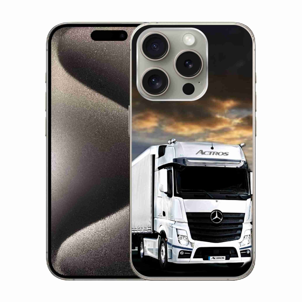 Gélový kryt mmCase na iPhone 15 Pro - kamión