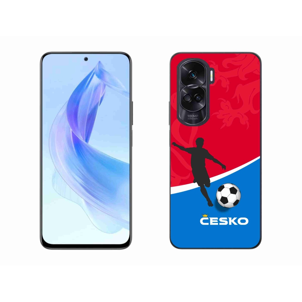 Gélový kryt mmCase na Honor 90 Lite - futbal Česko