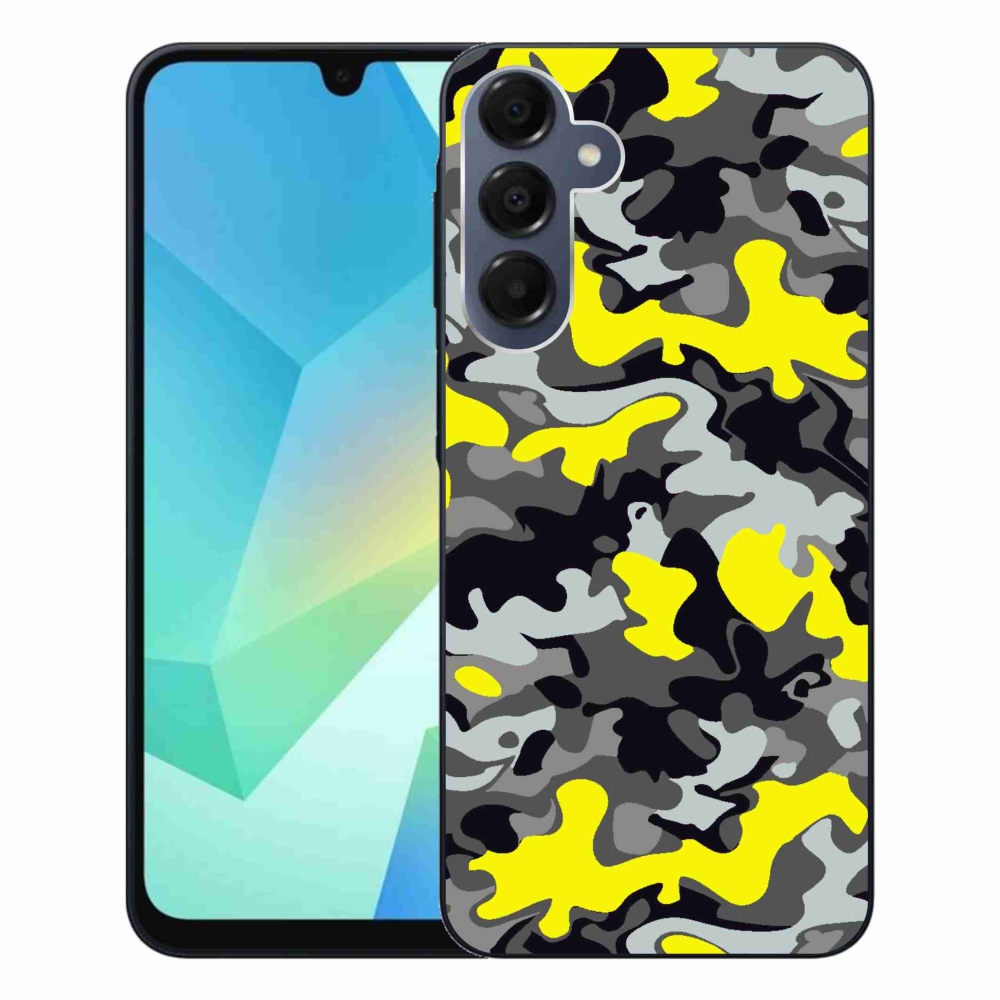 Gélový kryt mmCase na Samsung Galaxy A16 4G/5G - maskáčový vzor 6