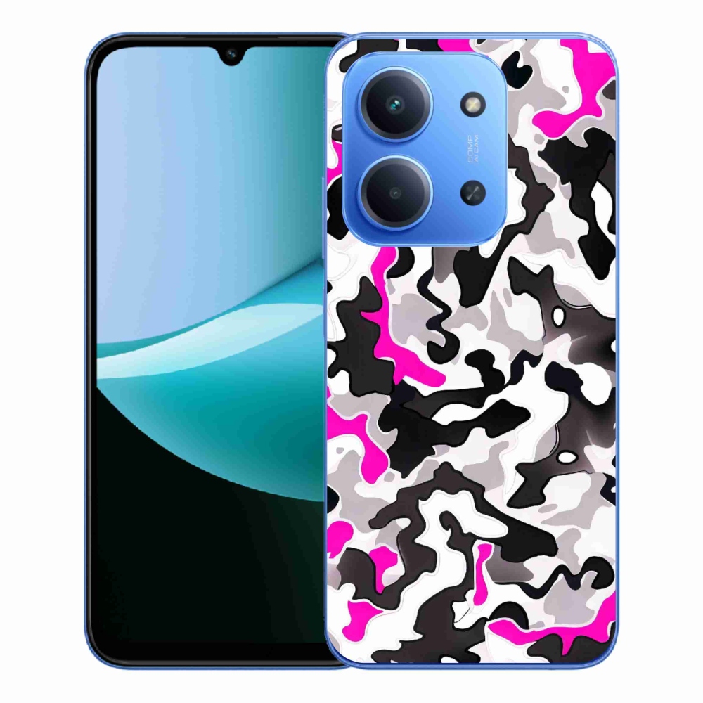 Gélový kryt mmCase na Xiaomi Redmi 15C 4G/5G (173mm) - maskáčový vzor 5
