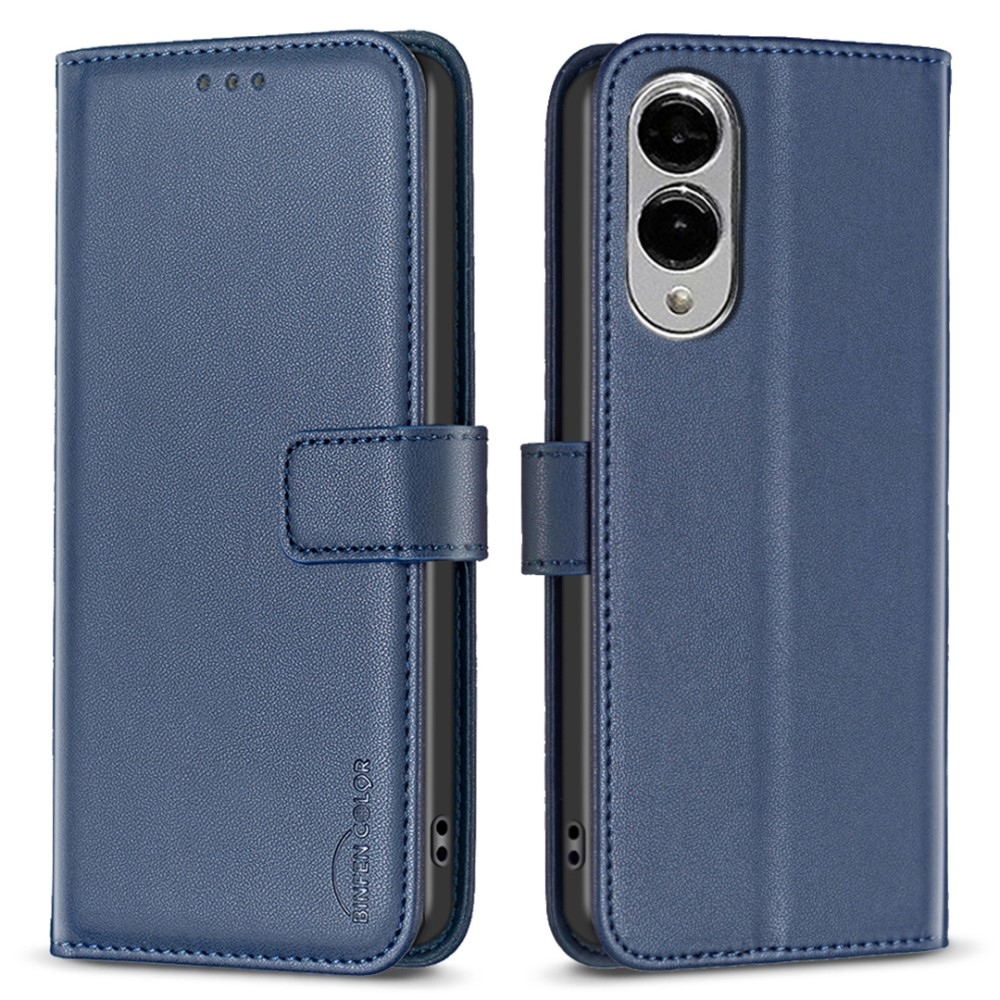 BNF knižkové púzdro na Samsung Galaxy S25 Edge - modré