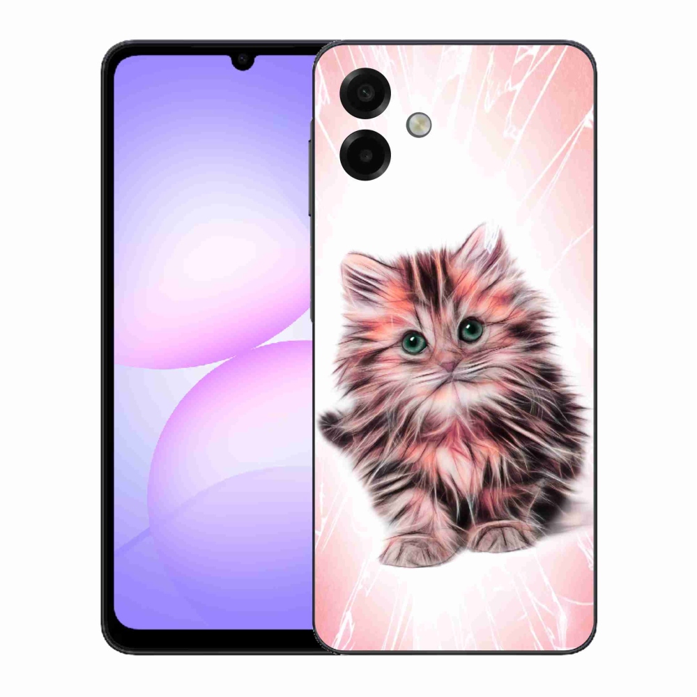 Gélový kryt mmCase na Samsung Galaxy A07 4G - roztomilé mačiatko