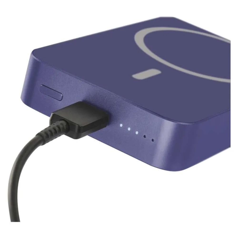 Powerbanka EMOS WI 1046, 10 000 mAh, 20 W+Wireless - modrá