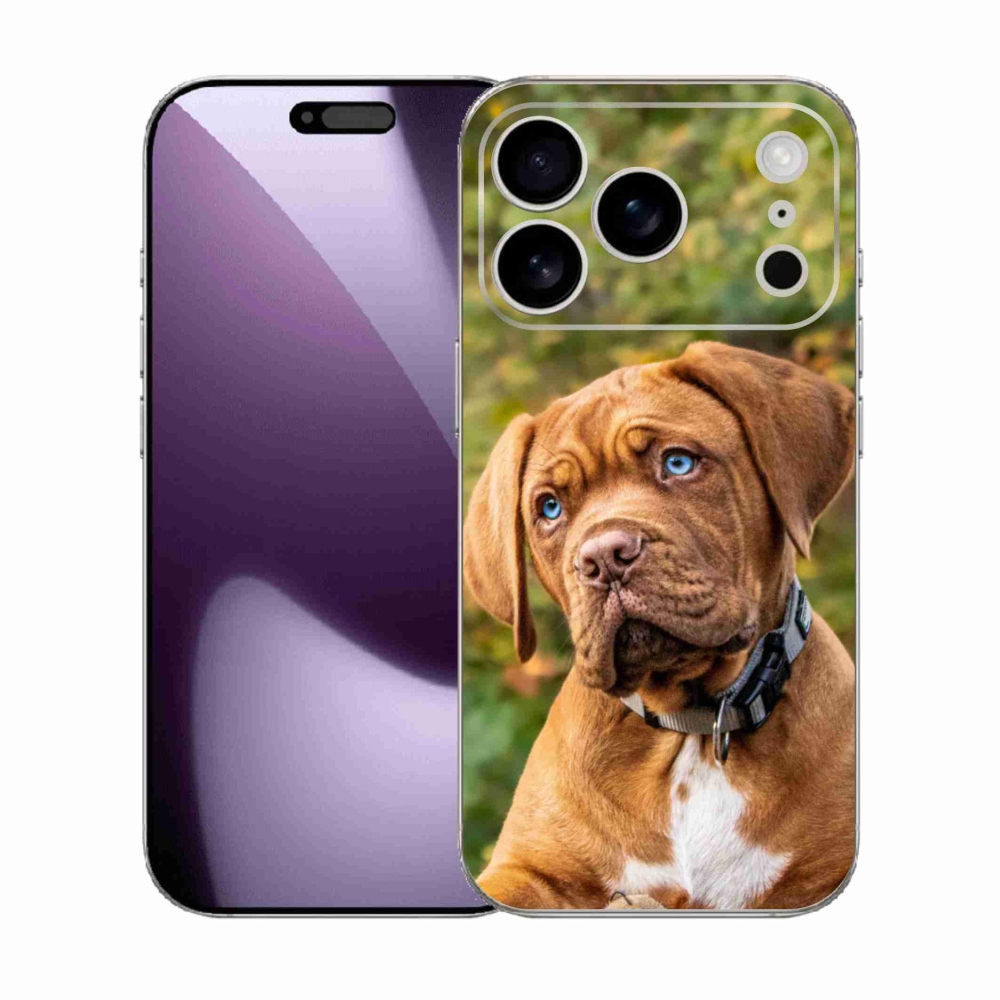 Gélový kryt mmCase na iPhone 17 Pro - šteňa