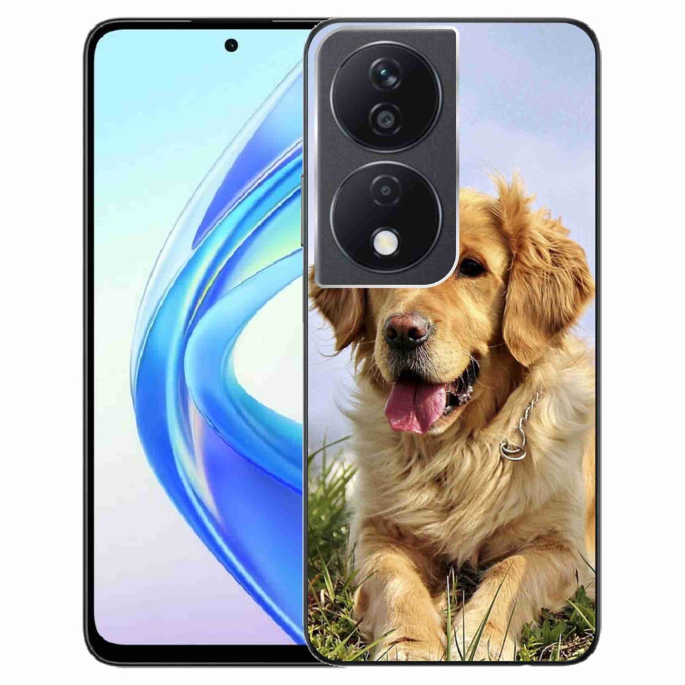 Gélový obal mmCase na Honor X7b/Honor 90 Smart - zlatý retriever