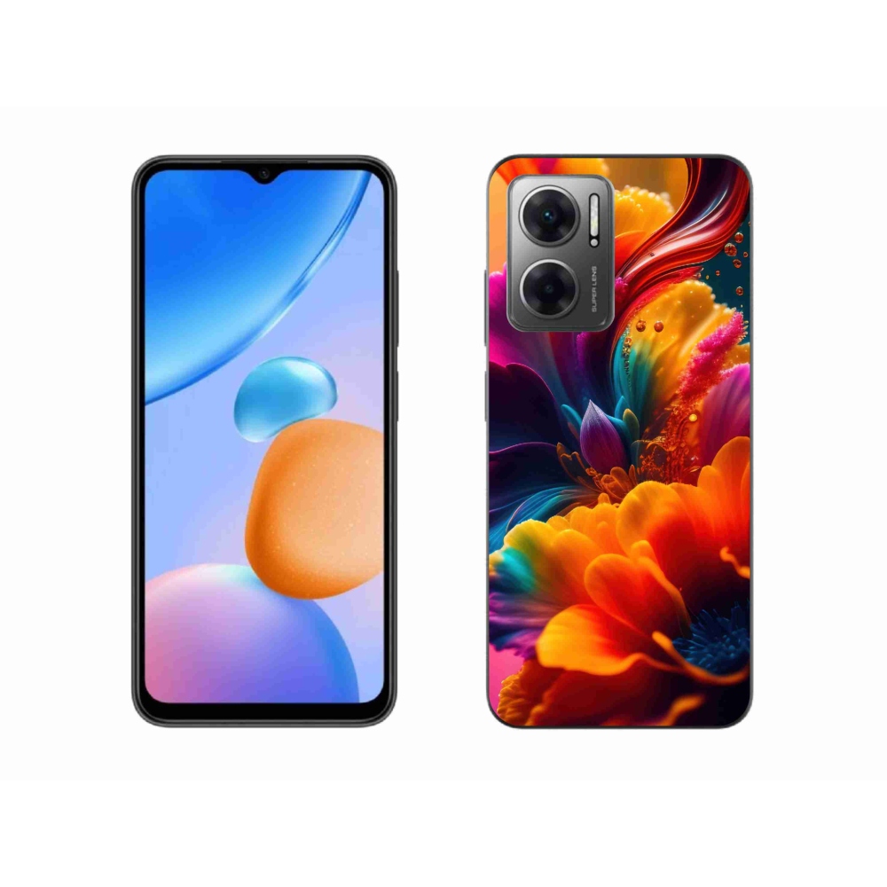 Gélový kryt mmCase na Xiaomi Redmi 10 5G - abstraktný motív 2