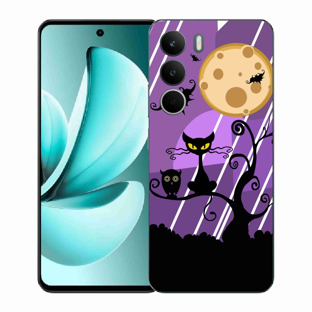 Gélový kryt mmCase na Realme C71 - halloween