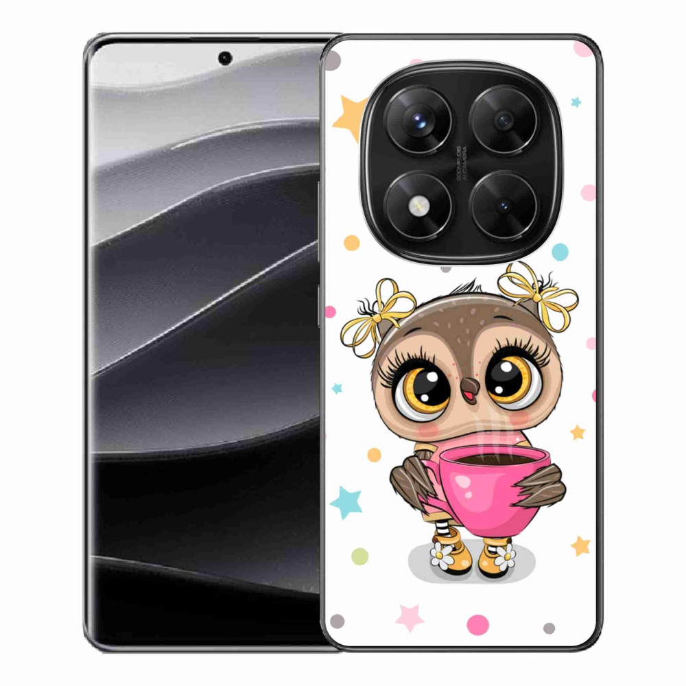Gélový kryt mmCase na Xiaomi Redmi Note 14 Pro 5G/Poco X7 5G - kreslená sovička