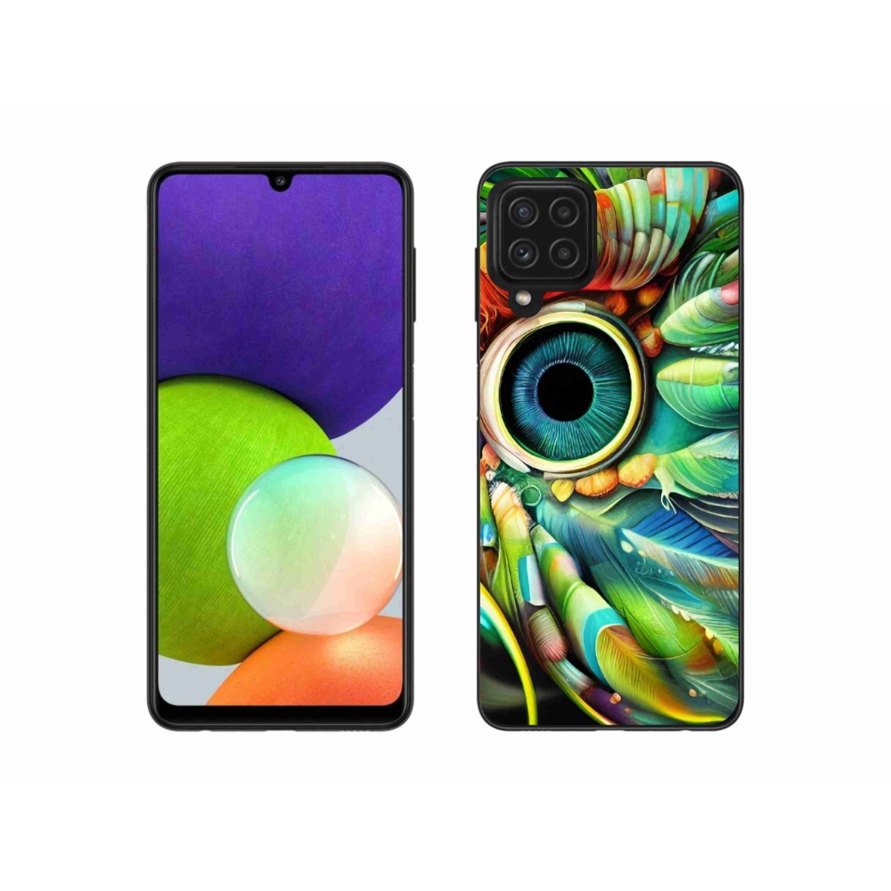 Gélový kryt mmCase na Samsung Galaxy A22 4G - abstraktný motív 18