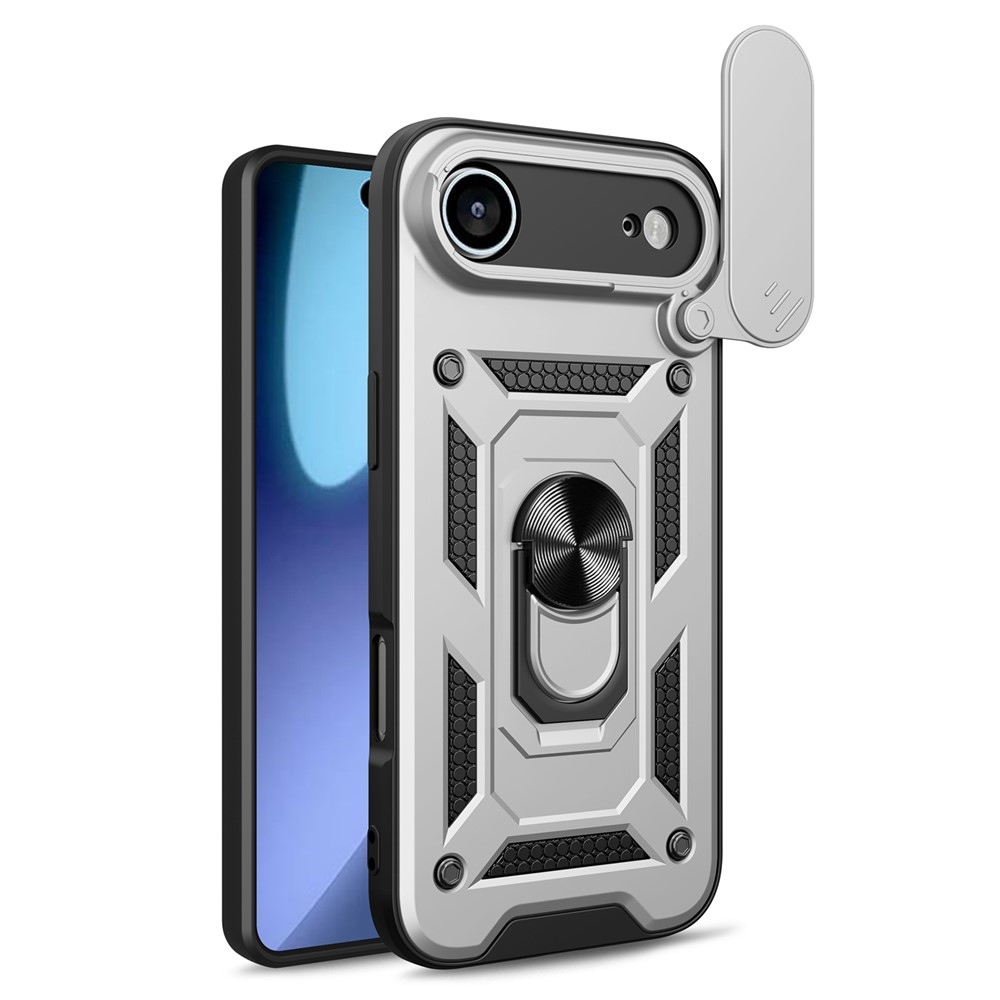 Ring odolný kryt na iPhone 17 Air - strieborný