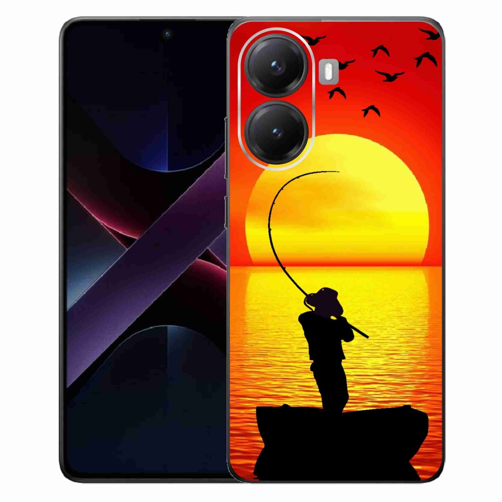 Gélový kryt mmCase na Xiaomi Poco X7 Pro 5G - rybárčenie