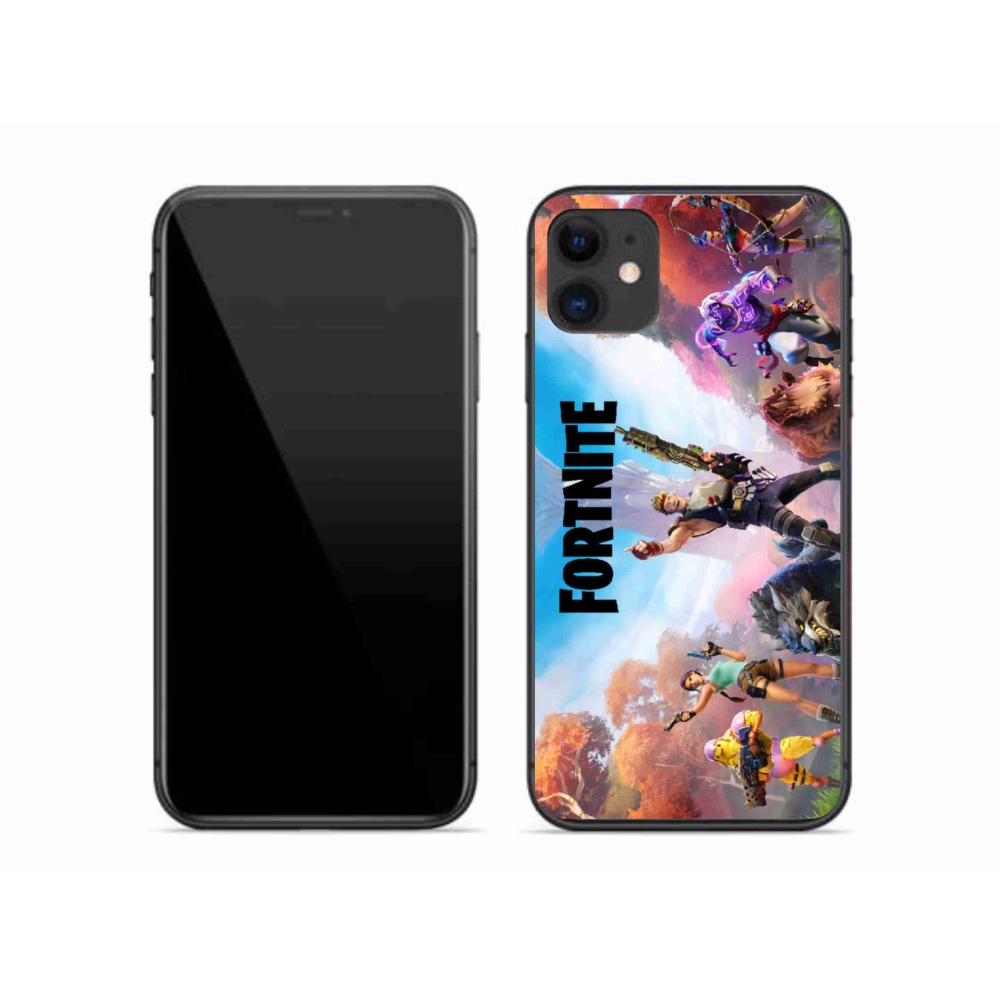 Gélový kryt mmCase na iPhone 11 - fortnite 1