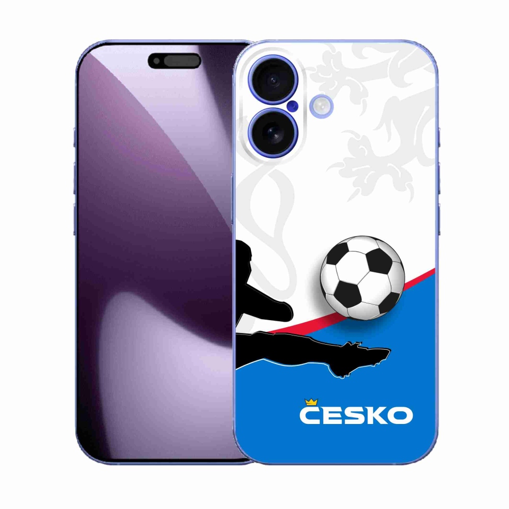 Gélový kryt mmCase na iPhone 17 - futbal Česko 3