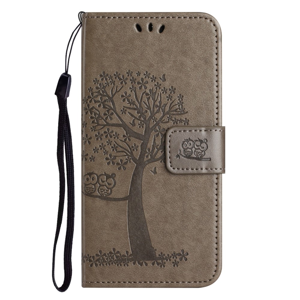 Tree knižkové púzdro na Samsung Galaxy S25 Edge - šedé