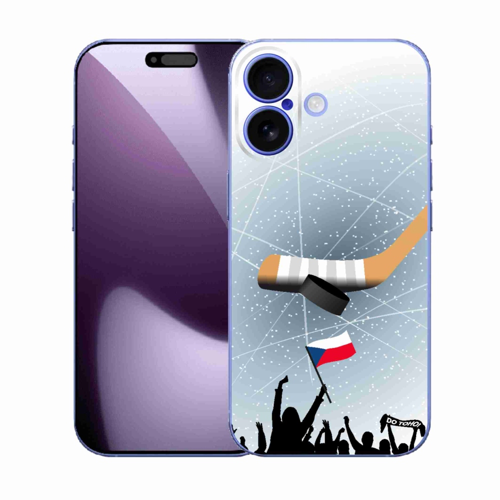 Gélový kryt mmCase na iPhone 17 - fanúšikovia hokeja