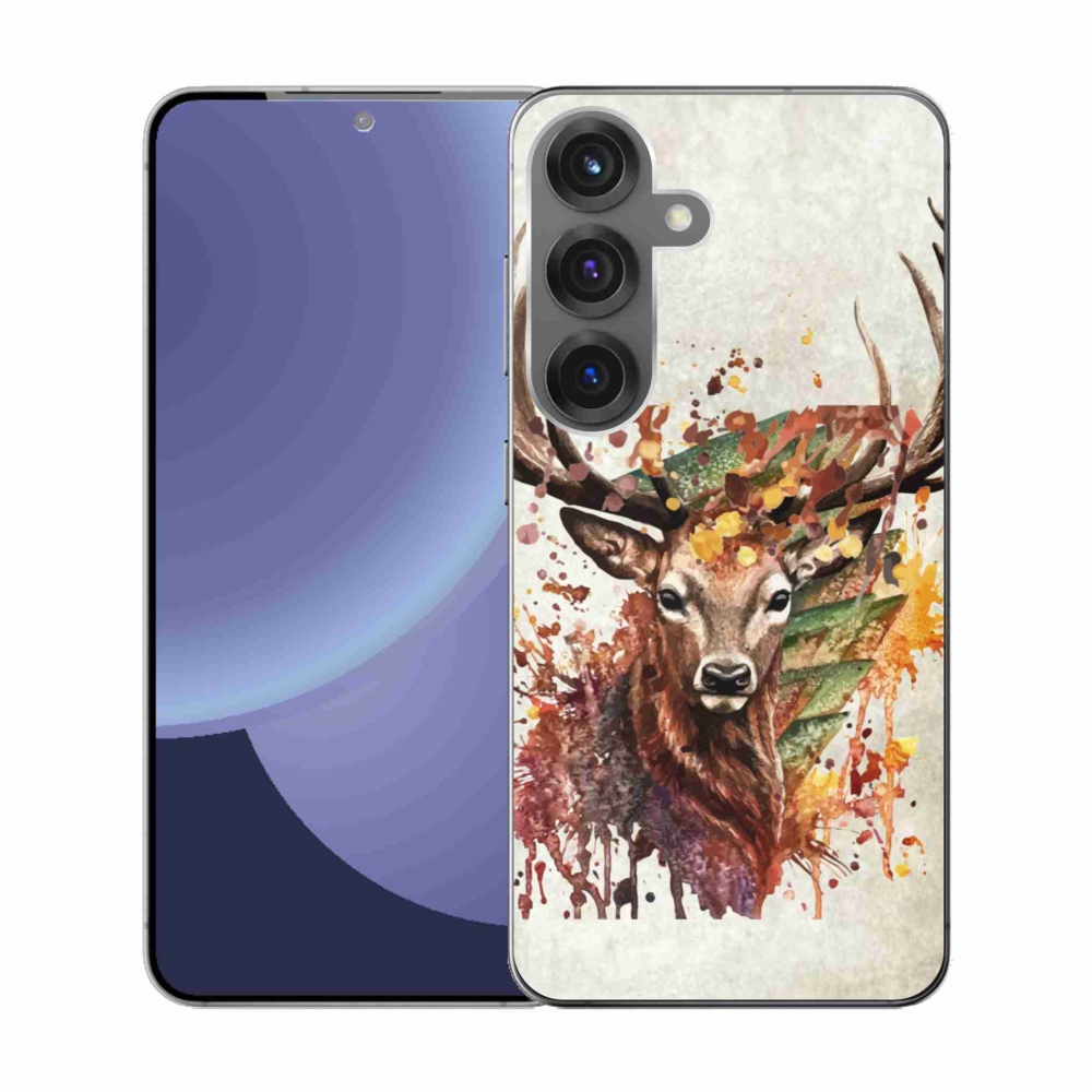 Gélový kryt mmCase na Samsung Galaxy S25 - jeleň 1