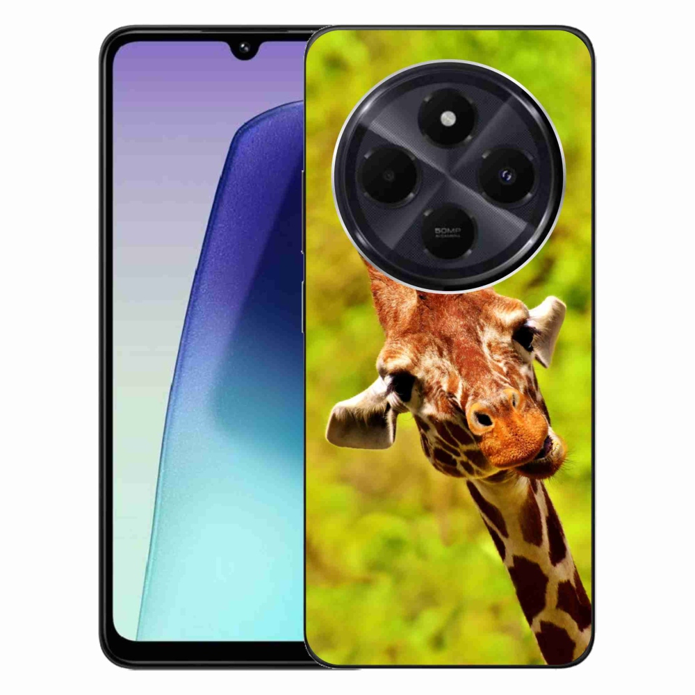 Gélový kryt mmCase na Xiaomi Redmi 14C/Poco C75 - žirafa