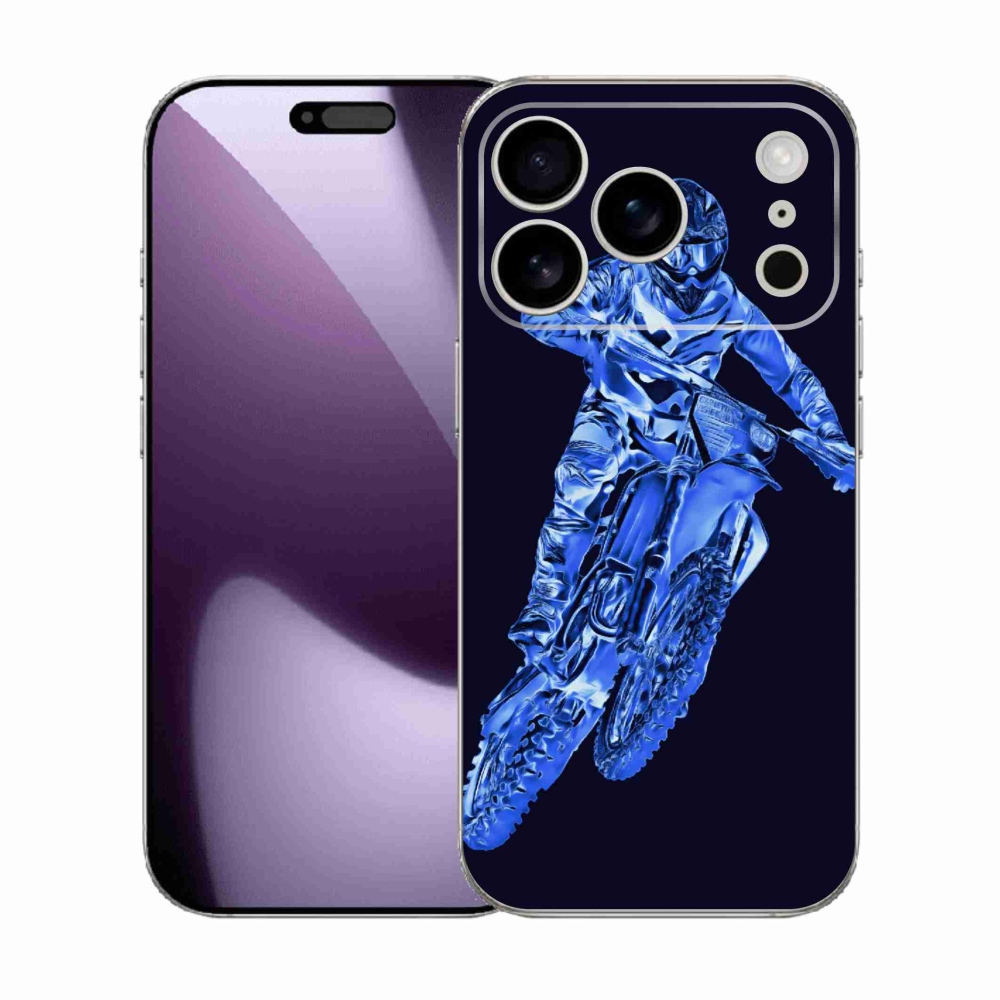 Gélový kryt mmCase na iPhone 17 Pro - motocross 1