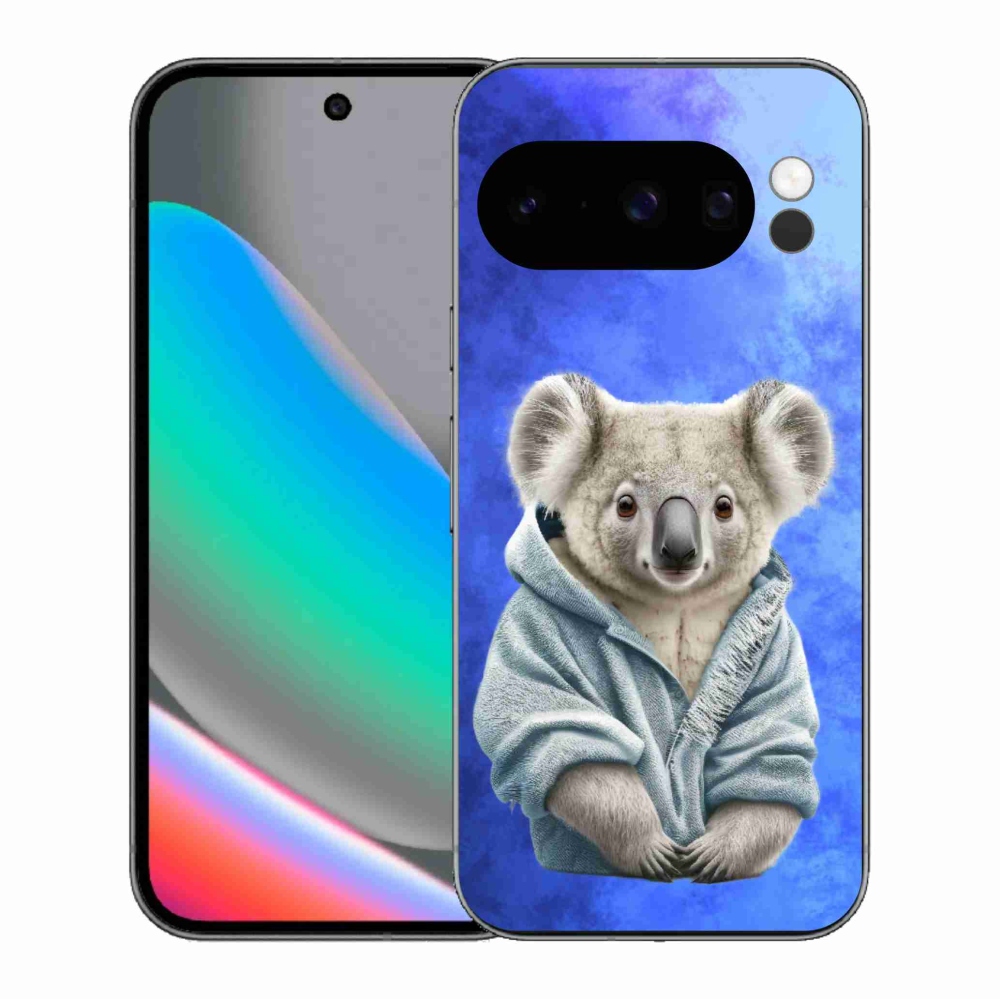 Gélový kryt mmCase na Google Pixel 10 Pro - koala vo svetri