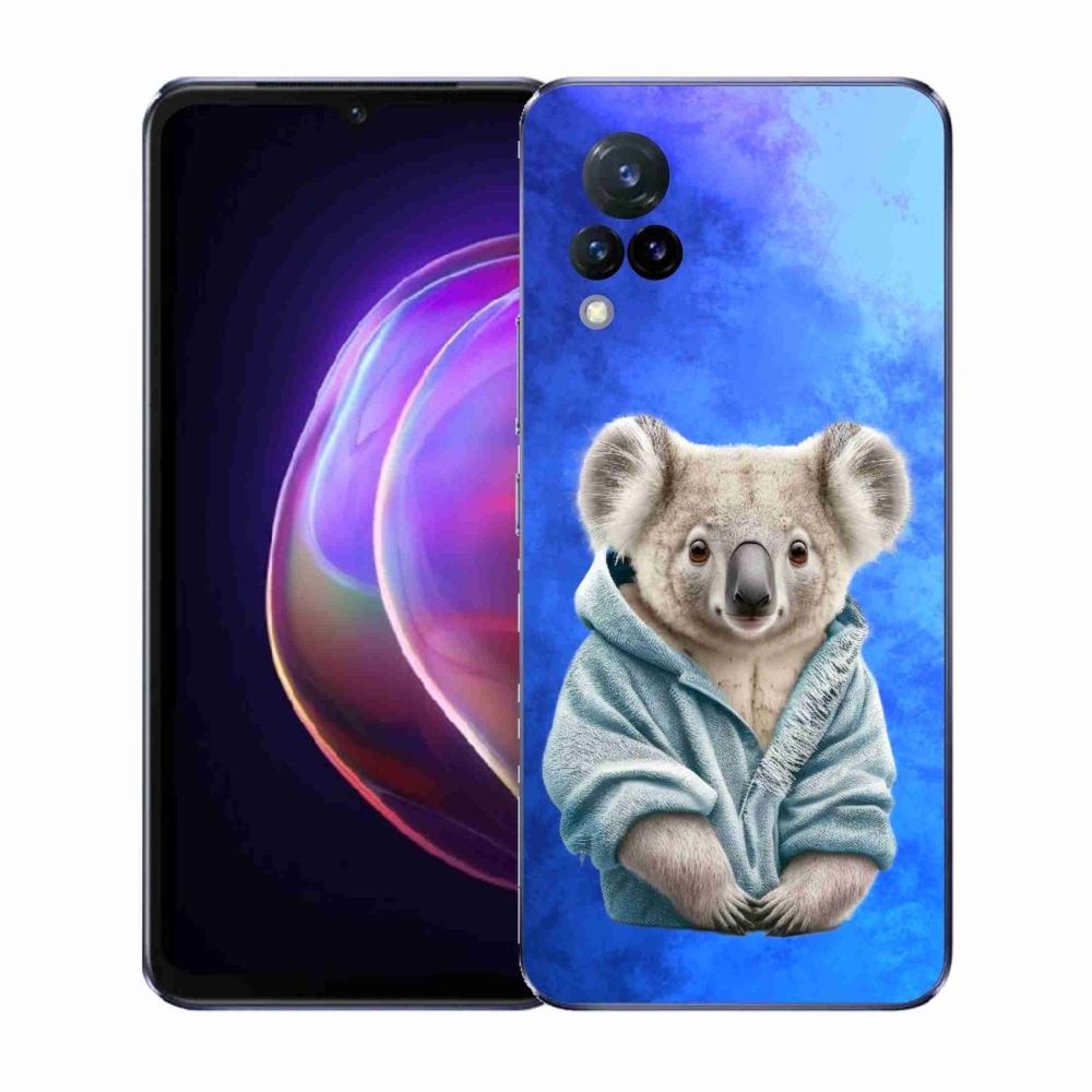 Gélový kryt mmCase na Vivo V21 4G/5G - koala vo svetri