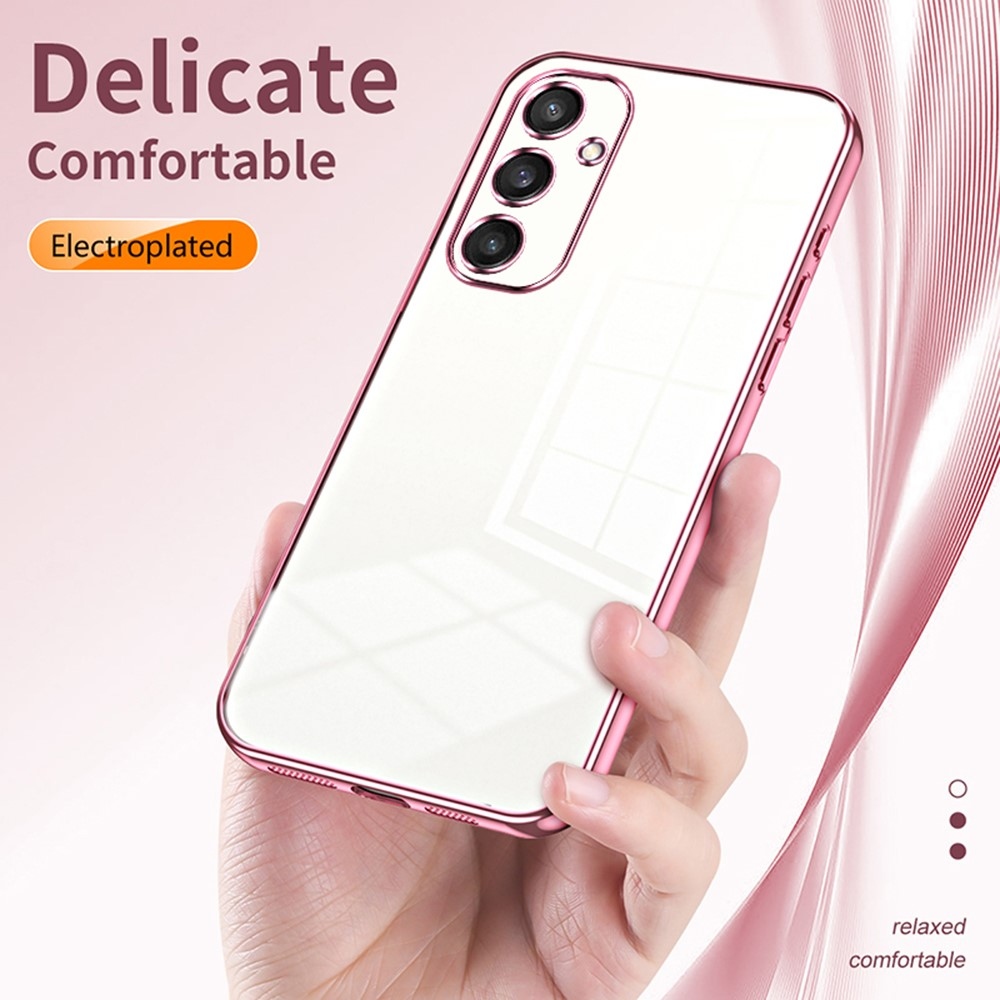 Electro gélový obal na Samsung Galaxy S25 - ružový