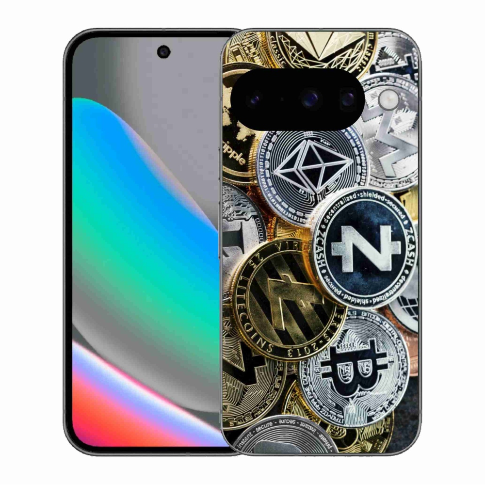 Gélový kryt mmCase na Google Pixel 10 - kryptomeny