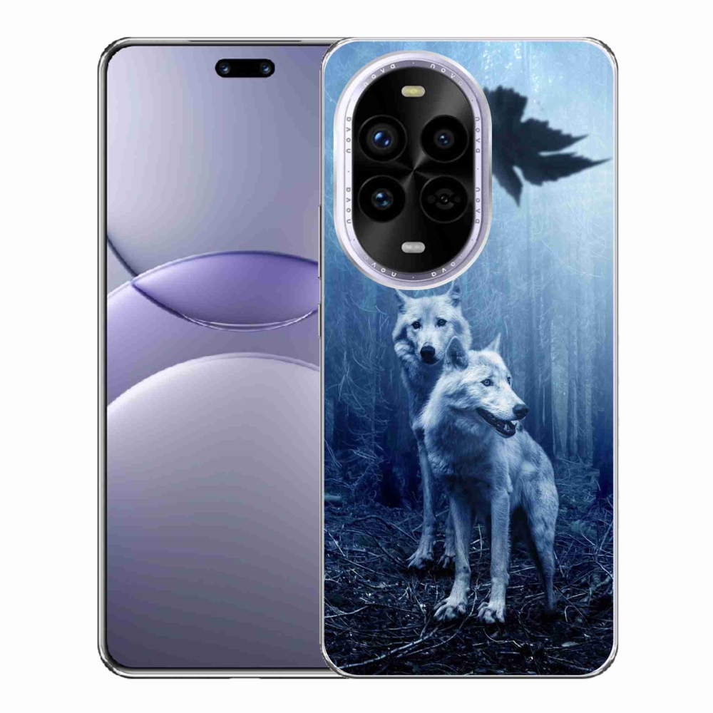 Gélový kryt mmCase na Huawei Nova 13 Pro 5G - vlci v lese