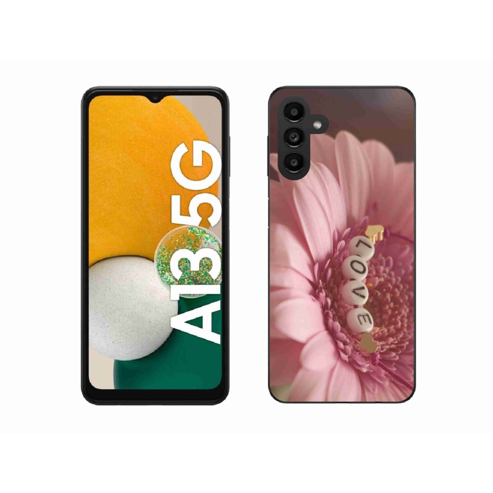 Gélový kryt mmCase na Samsung Galaxy A13 5G - prívesok love