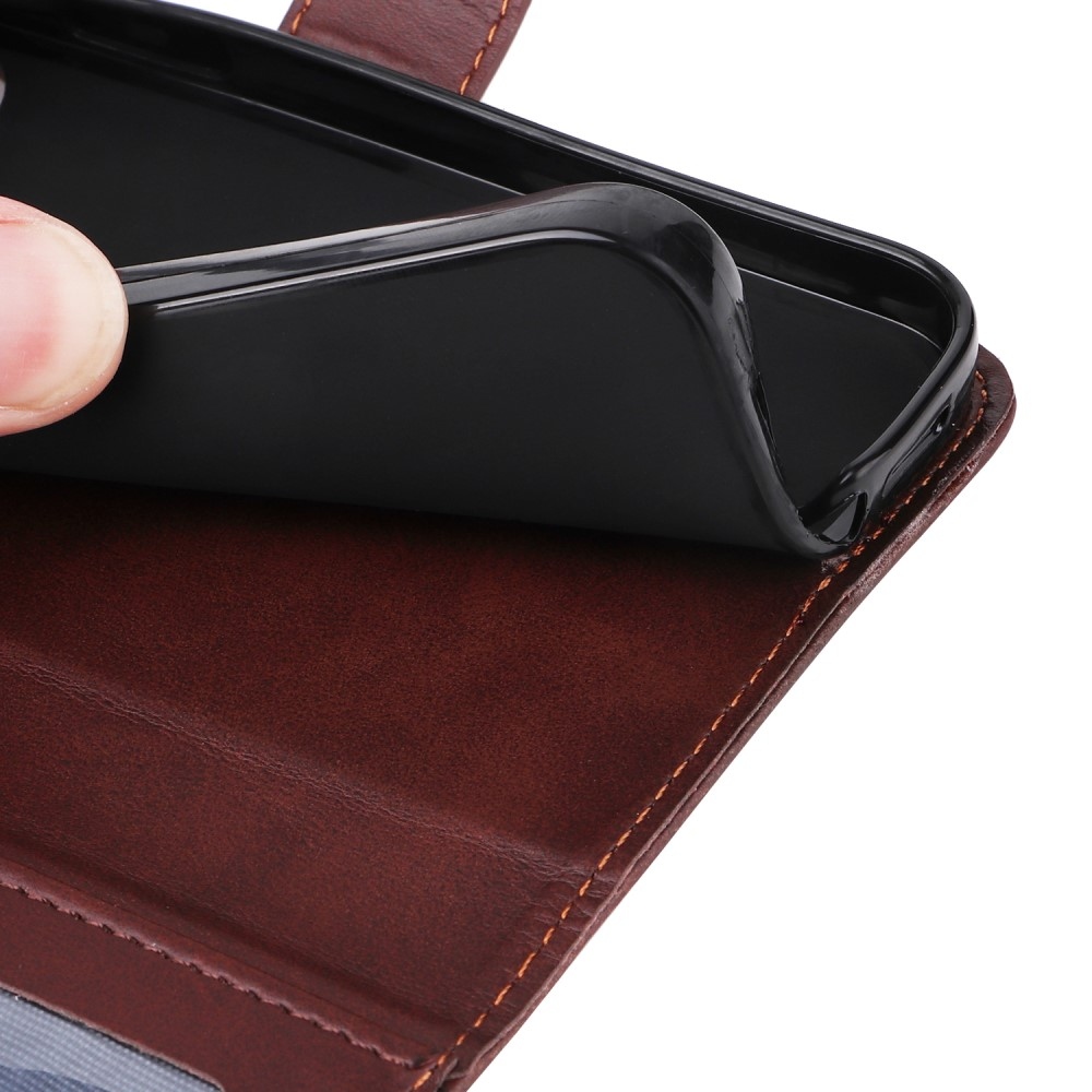 Wallet knižkové puzdro na Xiaomi Redmi Note 13 - hnedé