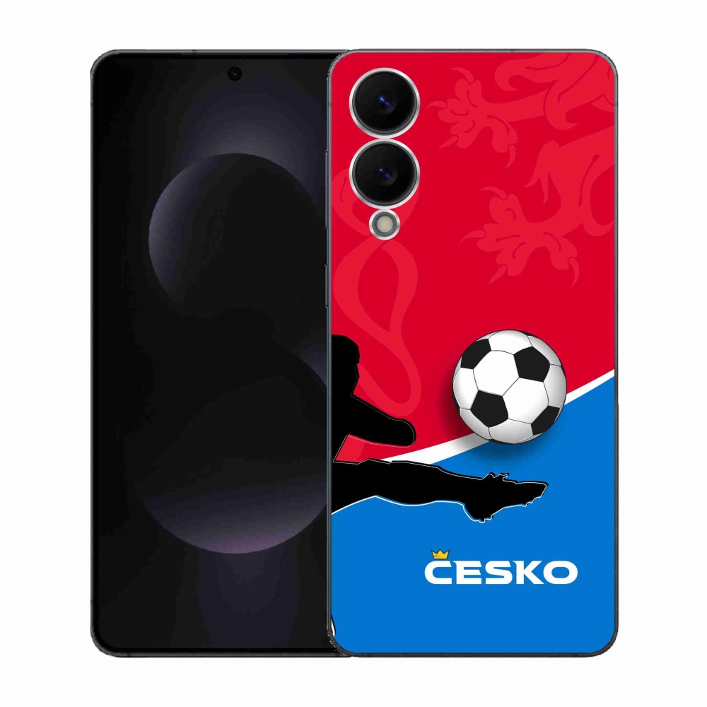 Gélový kryt mmCase na Samsung Galaxy S25 Edge - futbal Česko 2