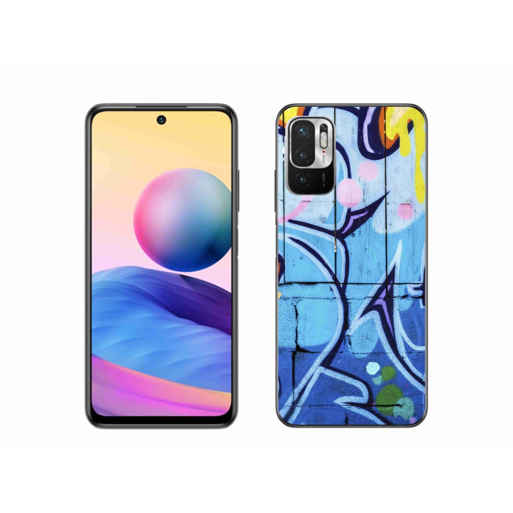 Gélový kryt mmCase na Xiaomi Redmi Note 10 5G - graffiti