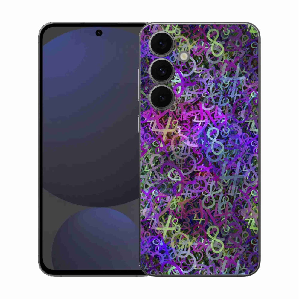 Gélový kryt mmCase na Samsung Galaxy S25 FE - abstraktný motív 25
