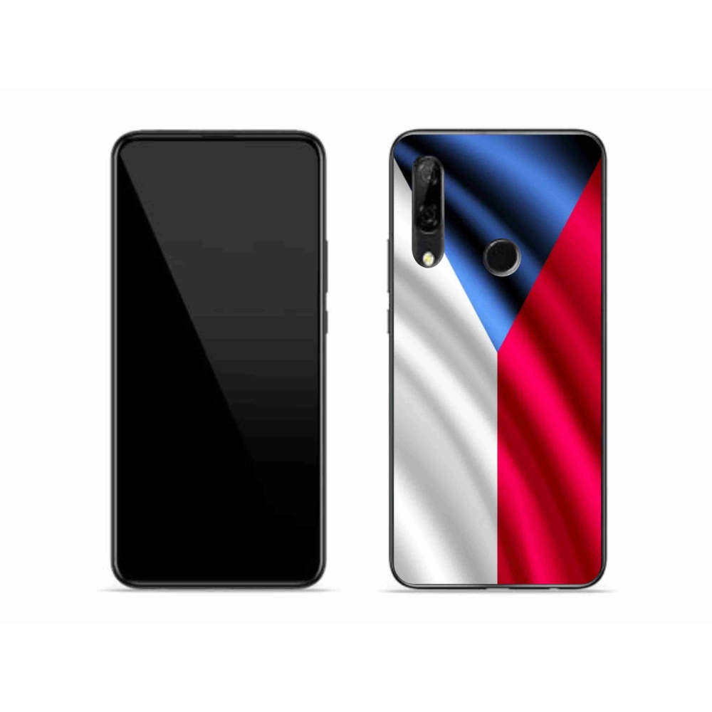 Gélový kryt mmCase na mobil Honor 9X - česká vlajka