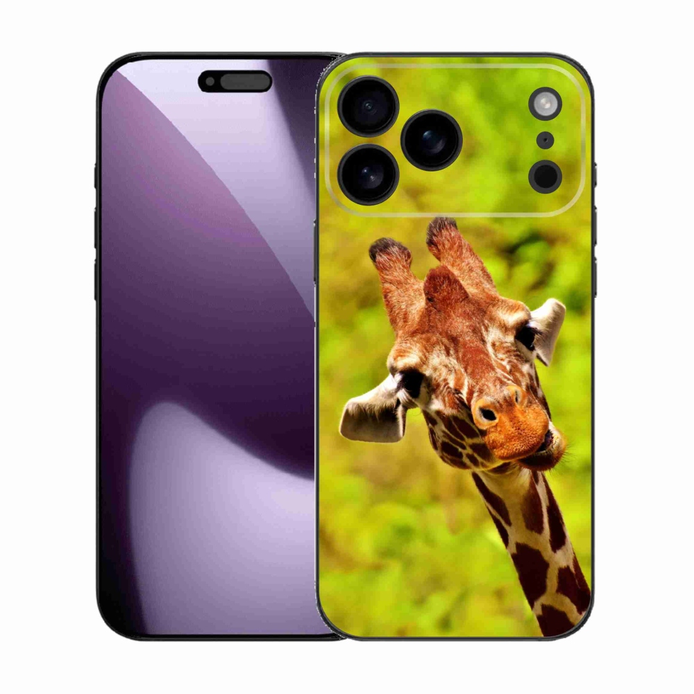 Gélový kryt mmCase na iPhone 17 Pro Max - žirafa