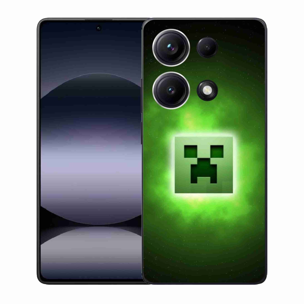 Gélový kryt mmCase na Xiaomi Redmi Note 14S - minecraft