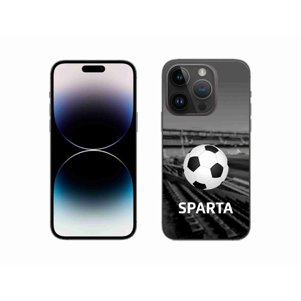 Gélový kryt mmCase na iPhone 14 Pro - sparta 2