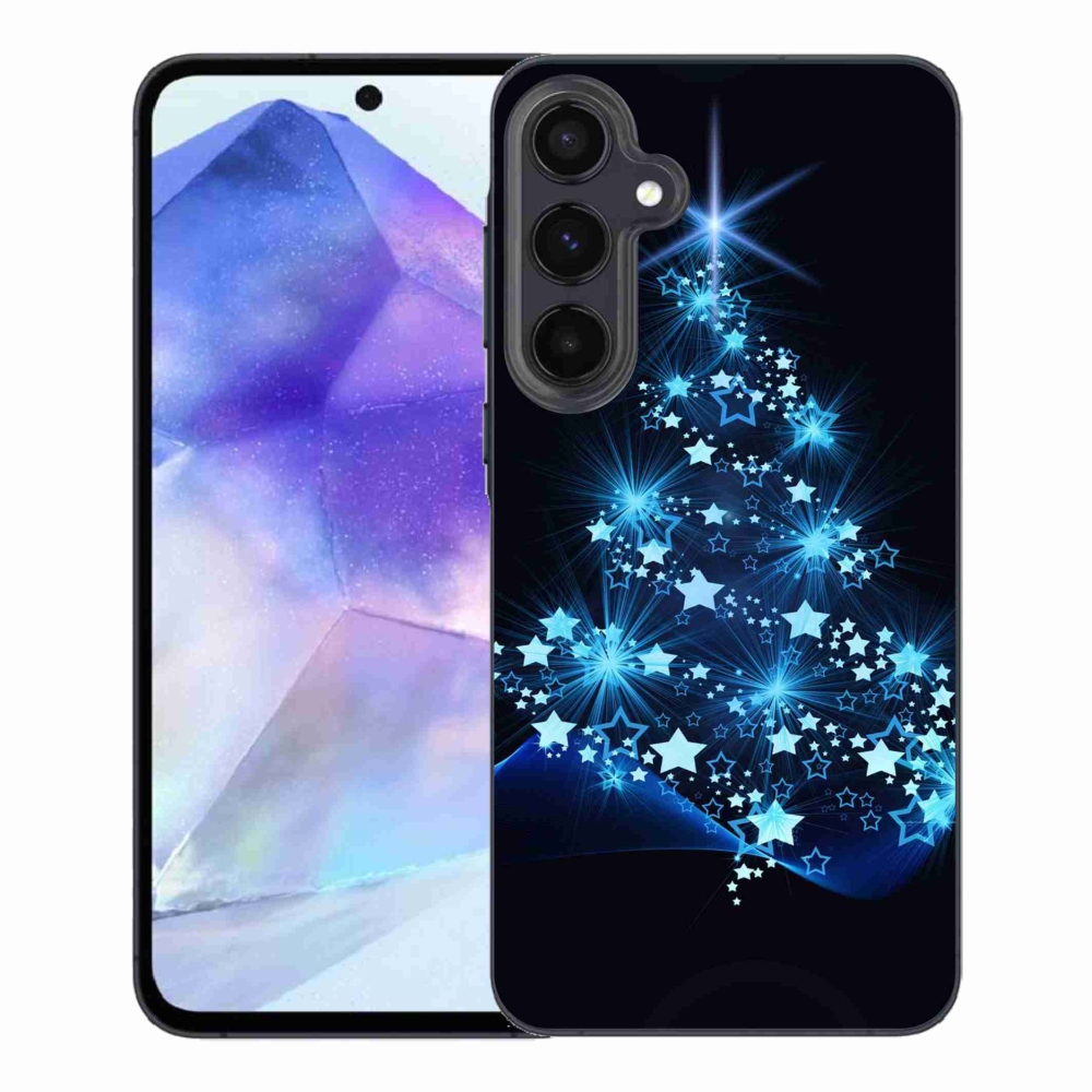 Gélový kryt mmCase na Samsung Galaxy A55 5G - vianočný stromček