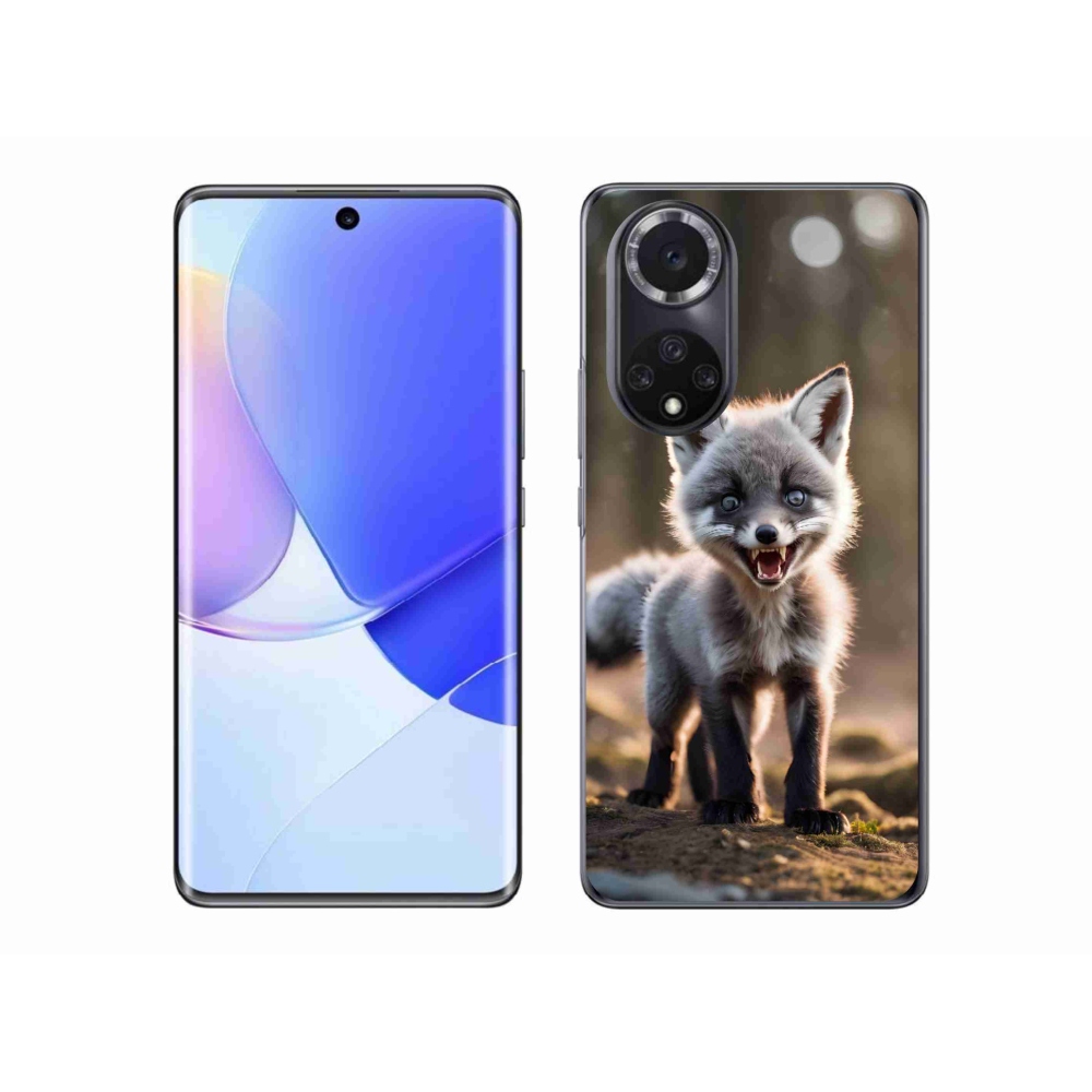 Gelový kryt mmCase na Huawei Nova 9 - rozzuřená liška