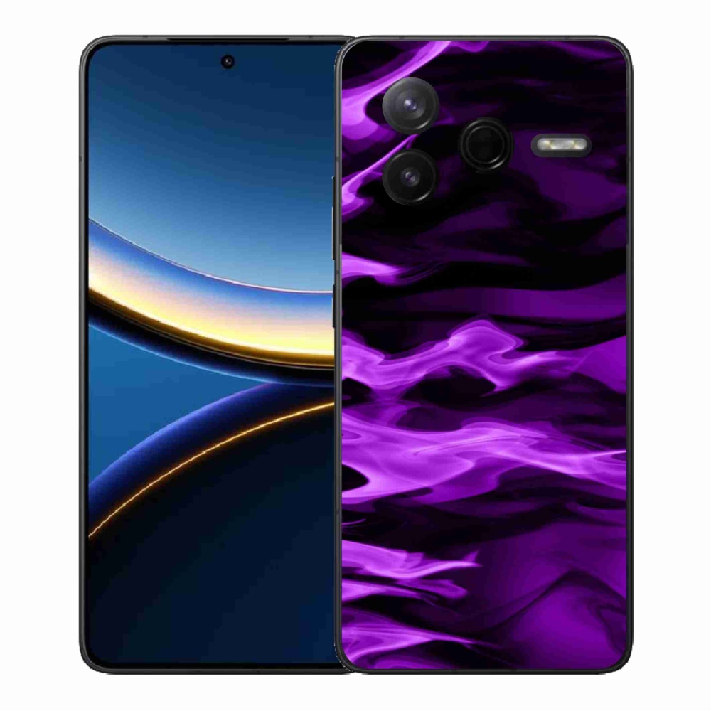 Gélový kryt mmCase na Xiaomi Poco F7 Pro - abstraktný vzor 9