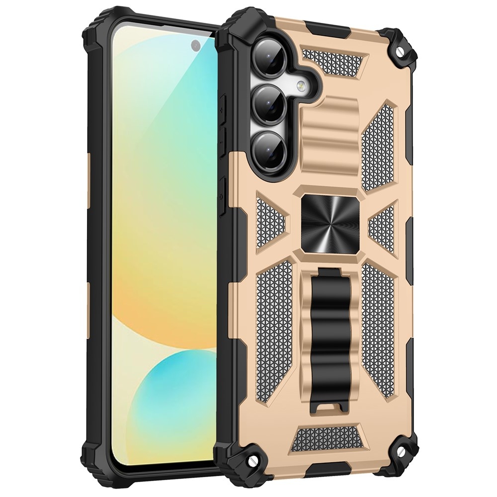 Shock odolný hybridný kryt Samsung Galaxy A17 5G/A26 5G - zlatý